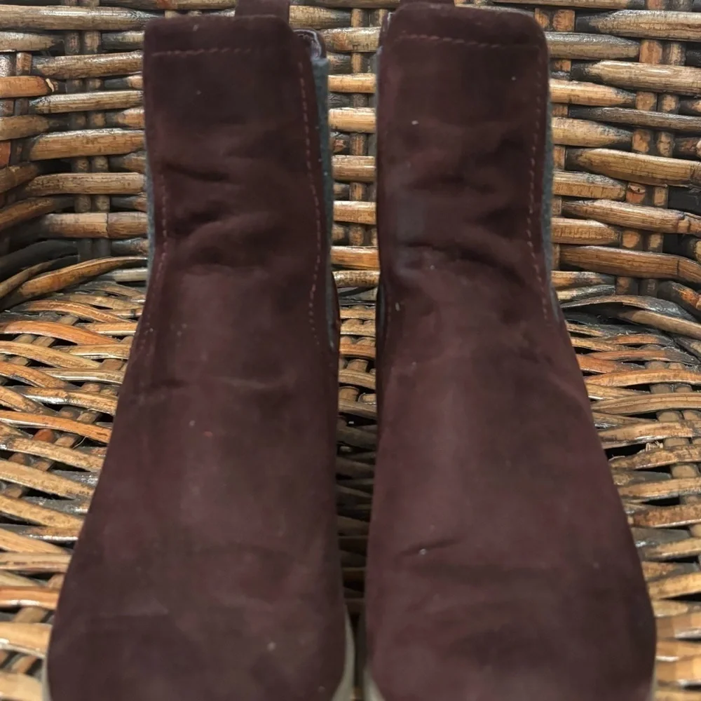 DV by Dolce Vita Burgundy Ankle Boots
